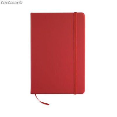 Caderno A5 pautado vermelho MIMO1804-05