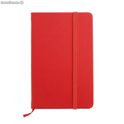 Caderno com 96 folhas vermelho MIAR1800-05