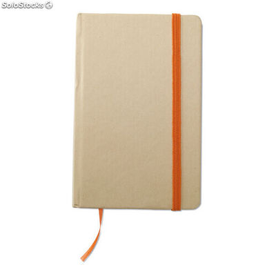 Caderno material reciclável laranja MIMO7431-10