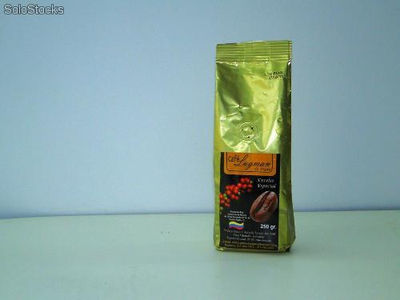 Cafe especial lugman 500 gramos en grano o molido