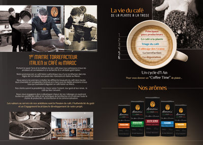 Café Italien artisanal torréfié fraîchement pour les passionnés du bon café