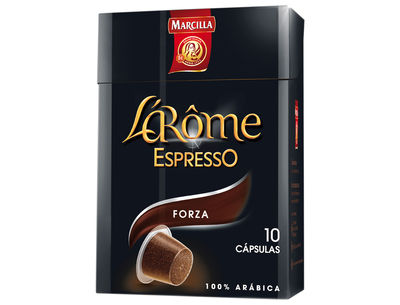Cafe marcilla l arome espresso forza fuerza 9 caja de 10 unidades compatible con - Foto 2
