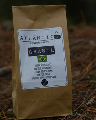 Café tostado Santos Brasil