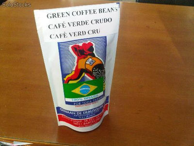 café verde crudo como adelgazante natural por su ácido clorogénico 100% Brasil