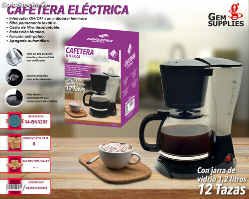 Cafetera Electrica 2 Tazas