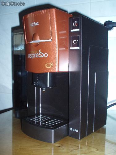 Cafetera monodosis solac personal espresso + 100 monodosis de cafe barata