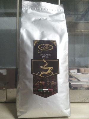 Caffè in grani in sacchetto da 1 kg. Miscela Bar