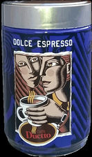 caffè macinato in barattolo da 250 gr.