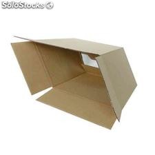 Caisse carton à fond automatique 30,5 x 21,5 x 21,5/32,5 cm