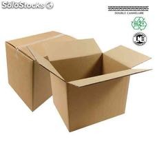 Caisse Carton Double Cannelure de plus de 60 cm 60 x 40 x 40 cm