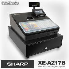 SHARP Caisse enregistreuse XE-A217B grand tiroir Noire CHR : Café