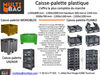 caisse plastique pliable