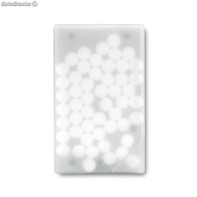 Caixa de caramelos de menta transparente MIKC6637-22
