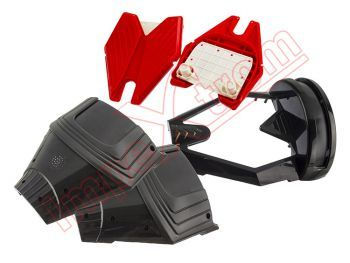 caixas exteriores pretos e vermelhos para scooter elétrico inteligente roda de - Foto 2
