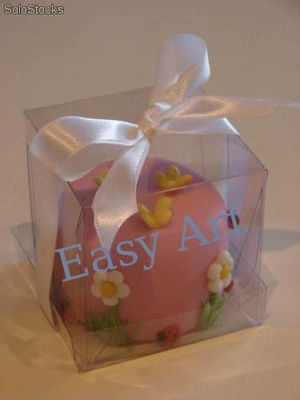 caixinhas embalagens / bem casados mini bolos cupcakes ovos de páscoa bombons - Foto 2