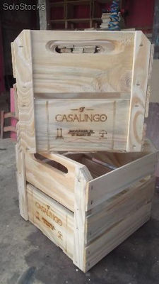 Caixotes de madeira - Frete grátis para todo Brasil - Foto 2