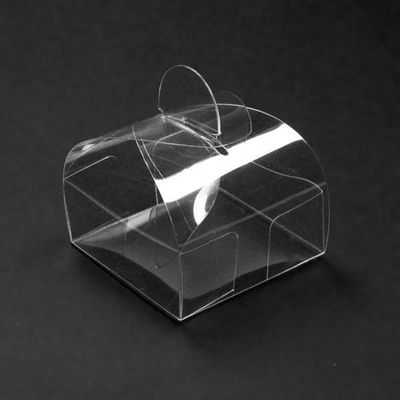 Caja Acetato Transparente Tipo Tartera -Medidas 22x22x22 cms.