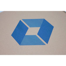 Caja Automontable Personalizada Blanca con tapa incorporada 25 x 18 x 8 cm
