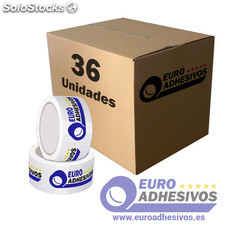 Caja Cinta Adhesiva Logotipo Impreso 36unds