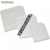 Caja con 1000 bolsas de papel blanco para palomitas de maiz de 14x19 cms