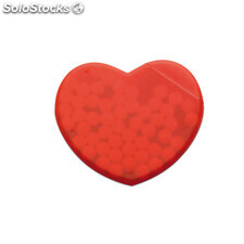 Caja corazón de caramelos rojo MIMO7158-05