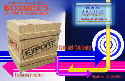 Caja Cubica Export