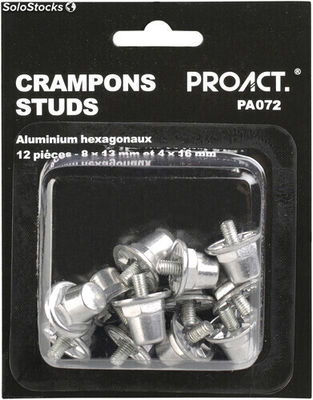 Caja de 12 tacos hexagonales de aluminio - Foto 2