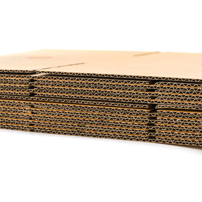 Caja de cartón ondulado de canal simple 16 x 11 x 11 cm | embalaje, envío postal - Foto 2