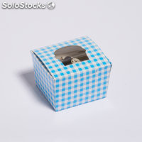 Caja de cartón para Cupcake Individual Paquetes de 20 Unidades