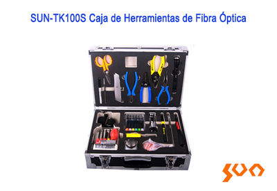 Caja de Herramientas de Fibra Óptica SUN-TK100S