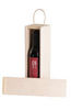 Caja de madera pequeña para vino