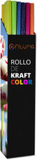 Caja Expositora con Rollos Kraft Tamaño 1mx3m Surtido de Colores