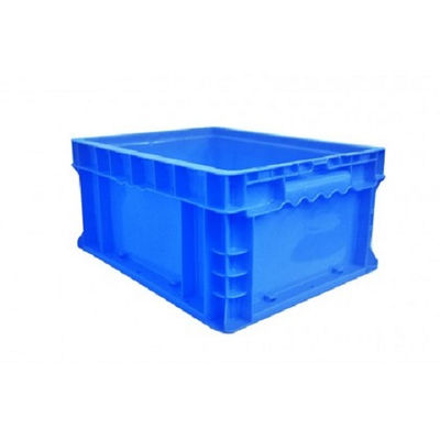 Caja fabricada de una sola pieza en polietileno hd capacidad de carga de 20 kg