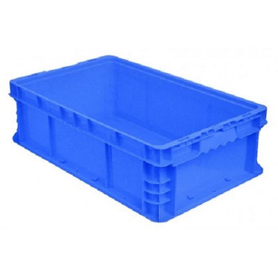 Caja fabricada de una sola pieza en polietileno hd capacidad de carga de 25 kg