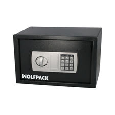 Caja Caudal Wolfpack Pintada Nº 2 200x155 mm. Con Bandeja Interior