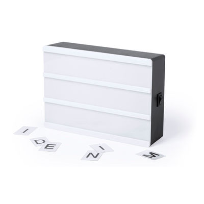 Caja Luz lightbox con cuerpo retroiluminado mediante leds
