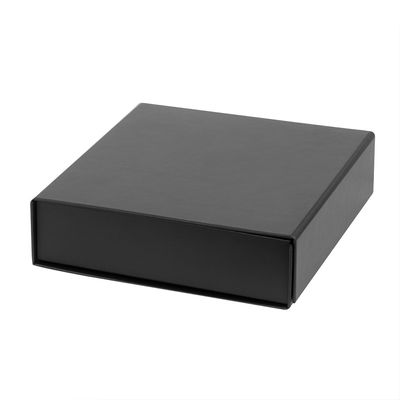 Caja negra regalo con cierre imán 21,5 x 21 x 5,5 cm - Foto 5