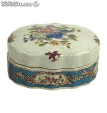 Caja ondulada 13cm - Milady | porcelana decorada en porcelana