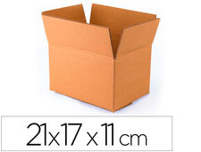 Caja para embalar q-connect fondo automatico medidas 210X170X110 mm espesor