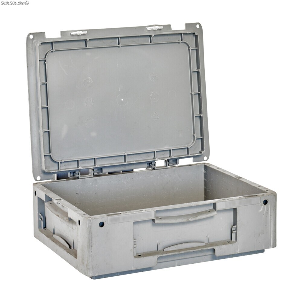 Caja encajable con tapa 400x300x200/180 mm