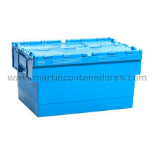 Caja plástica encajable 600x400x320/300 mm