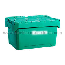 Caja plástica encajable 600x400x340/320 mm