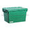 Caja plástica encajable 600x400x360/345 mm - 1