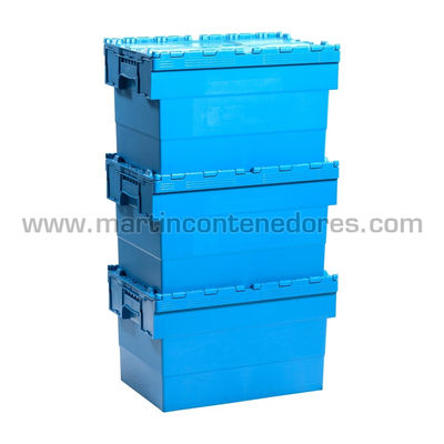 Caja plástica encajable 600x400x365/345 mm - Foto 4