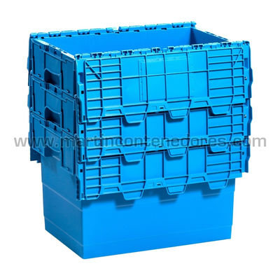 Caja plástica encajable 600x400x416/396 mm - Foto 3