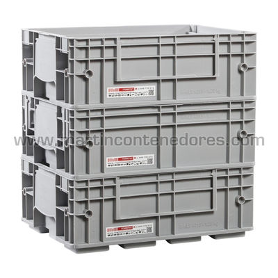Caja plástica R KLT 4315 400x300x147/109 5 mm - Foto 4