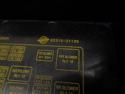 Caja reles / fusibles / 8231021120 / 4620508 para ssangyong rodius 2.7 Turbodies - Foto 4