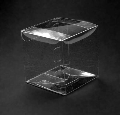 Cajas Acetato Transparente Tipo Cubo - Medidas 10x10x10