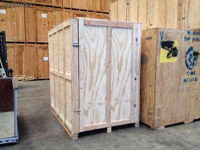 Cajas cadre madera para almacenaje y mudanzas