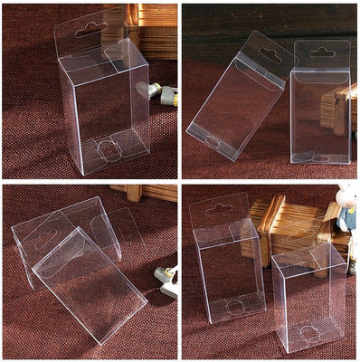 Cajas de acetato transparente con solapa para colgar - Foto 2
